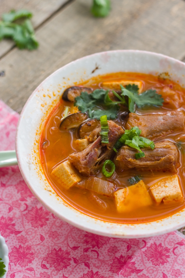 Oxtail Spicy Tofu Soup-10
